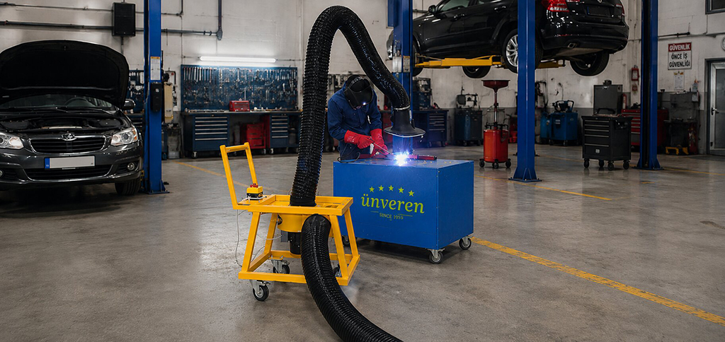 Mobile Acrobat Exhaust Arms